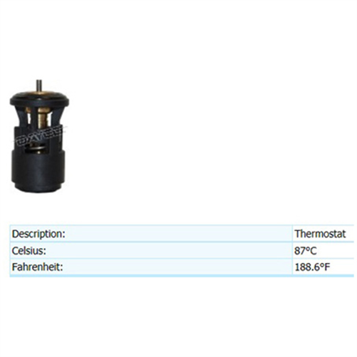 DAYCO THERMOSTAT 87 DEGREES C - 188.6 DEGREES F DT154D