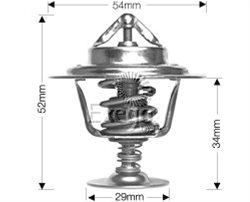 DAYCO THERMOSTAT 92 DEGREES C - 197 DEGREES F DT18F-BP