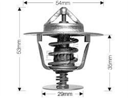 DAYCO THERMOSTAT 82 DEGREES C - 180 DEGREES F DT24A-BP