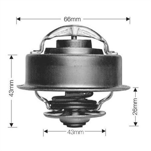 DAYCO THERMOSTAT 77 DEGREES C - 170 DEGREES F DT32E