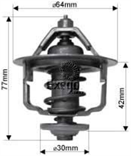 DAYCO THERMOSTAT 77 DEGREES C - 170 DEGREES F DT40E