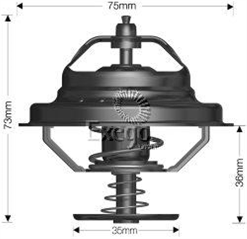 DAYCO THERMOSTAT 82 DEGREES C - 180 DEGREES F DT82A