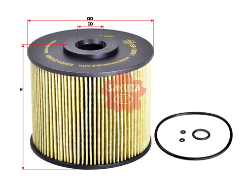 FUEL FILTER FITS R2759P WCF265 23304-EV041 EF-13021