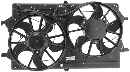 FAN ASSY DUAL FORD FOCUS 1.8L 2.0L 9/02-4/05 EF1231