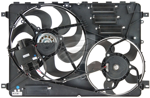 FAN ASSY DUAL VOLVO S60 V60 V70 XC60 XC70 08-ON EF1479