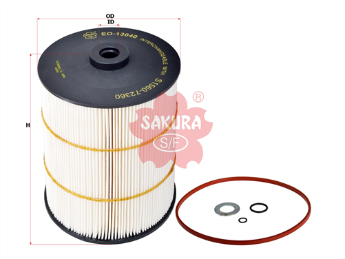 OIL FILTER MPR2216 15601-E0070 VH15601E0070 EO-13040