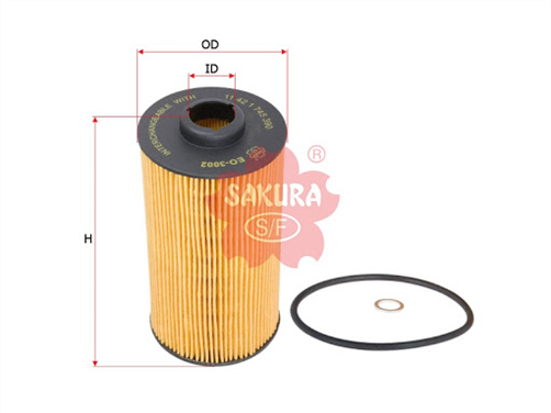 OIL FILTER FITS R2614P WCO37 EO-3002