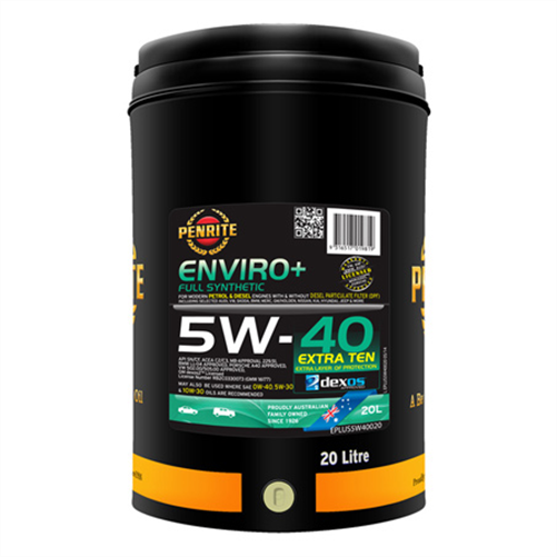 Enviro+ 5W-40 Engine Oil 20L