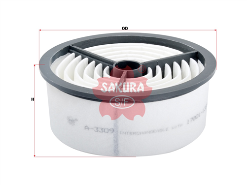 AIR FILTER FITS A1274 WA906 FA3550 A-3309 FA-3309