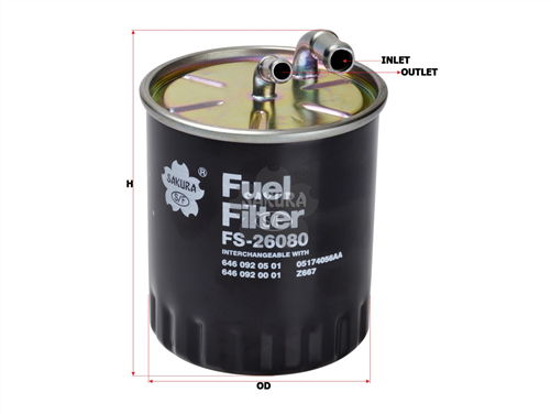 FUEL FILTER  FS-26080