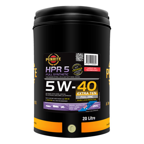 HPR 5 5W-40 Engine Oil 20L