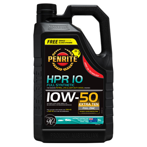 HPR 10 Engine Oil 10W-50 Engine Oil 5L