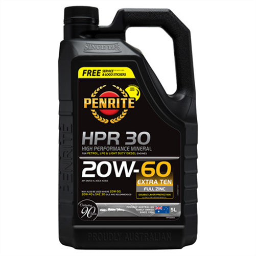 HPR 30 20W-60 Engine Oil 5L