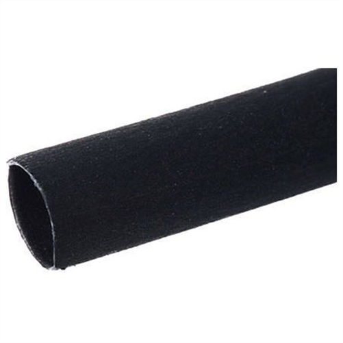 24mm Dual Wall Heat Shrink Polyolefin with Adhesive Tubing Black 1.2M