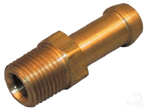 Brass Nipple Fitting 1/8inch 27NPTF