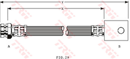 Brake Hose Rear