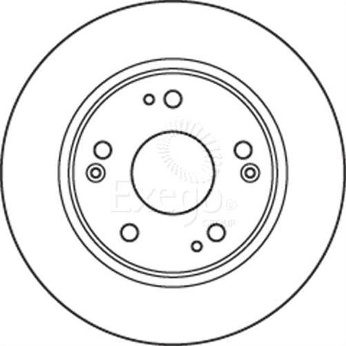 Disc Brake Rotor 260mm x 8 Min