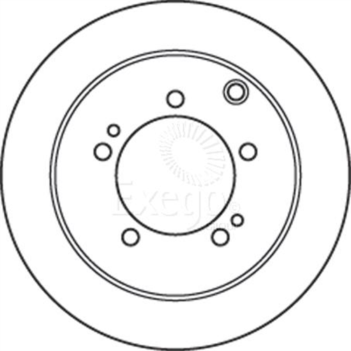 Disc Brake Rotor 262mm x 8.4 Min