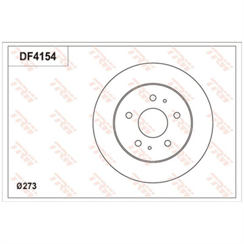 Disc Brake Rotor 273mm x 15 Min