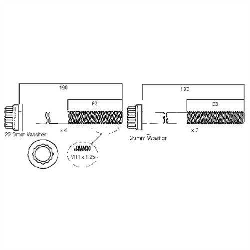 Cylinder Head Bolt Set