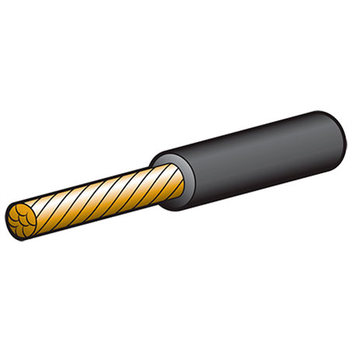 6mm Single Core Automotive Cable Black