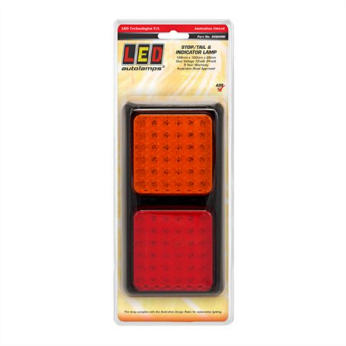 Multi Volt LED Stop/Tail/Indicator Assembly With 180 LEDs