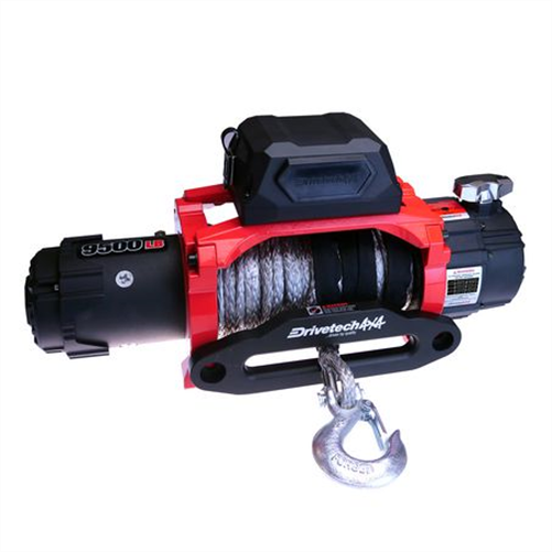 Dual Speed Winch 9500Lbs With Synthetic Rope