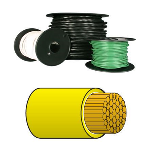 2.5mm Single Core Automotive Cable Yellow 30M (NZ Ref.148)