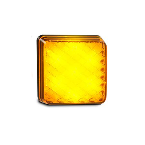 LED Technologies Rear Indicator LED Light 12/24v Amber Lens 30cm Cable