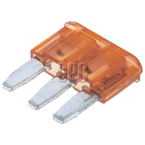 Micro 3 Blade Fuse 7.5A Brown 10 Pce