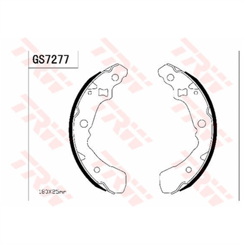 Brake Shoe 180mm x 31mm