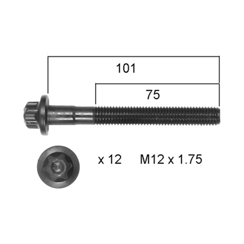 Cylinder Head Bolt Set