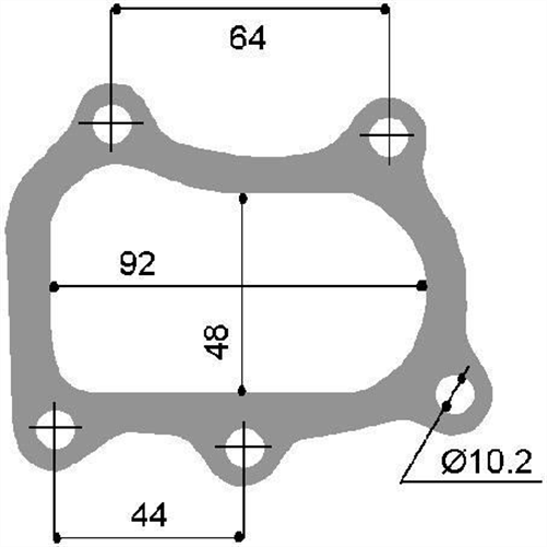 Turbo Outlet Gasket