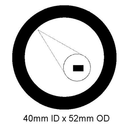 EXHAUST FLANGE GASKET - TOYOTA ID=40MM / OD=52MM JE012