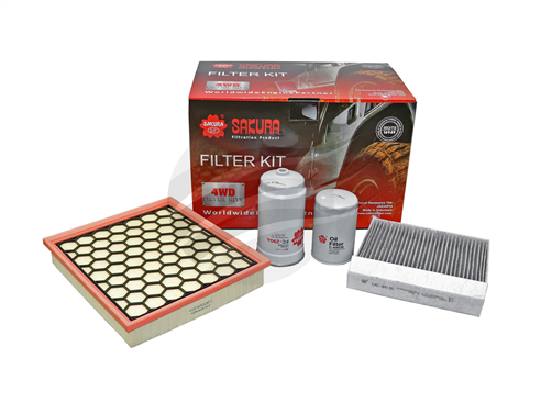 FILTER KIT OIL AIR FUEL CABIN LDV T60 K-89010