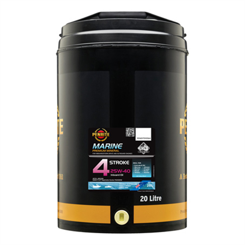 Marine Outboard 4 Stroke 25W-40 Engine Oil 20L