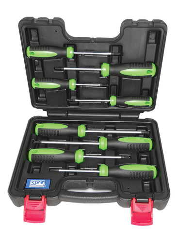 8pc Torx Screwdriver Set in X-Case