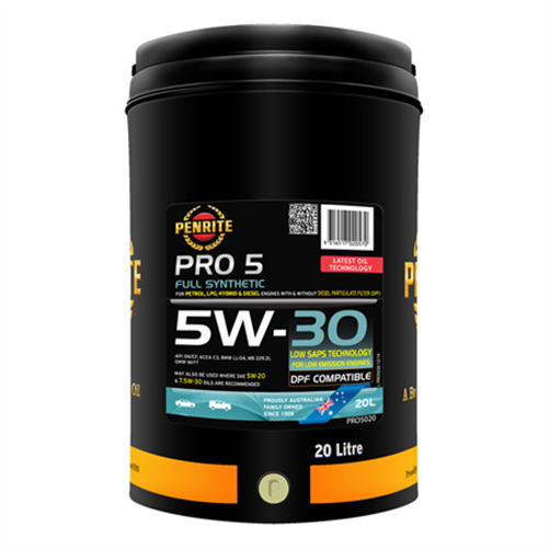 Pro 5 Engine Oil 5W-30 20 Litre