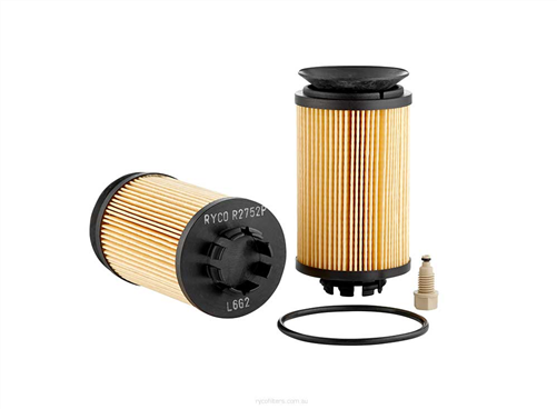 RYCO OIL FILTER - (CARTRIDGE) R2752P