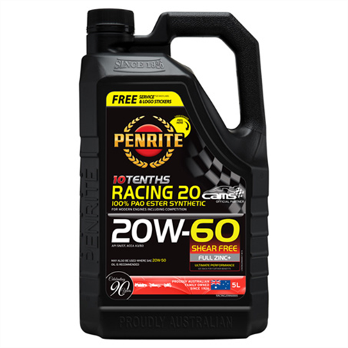 10 Tenths Racing 20W-60 Engine Oil 5L