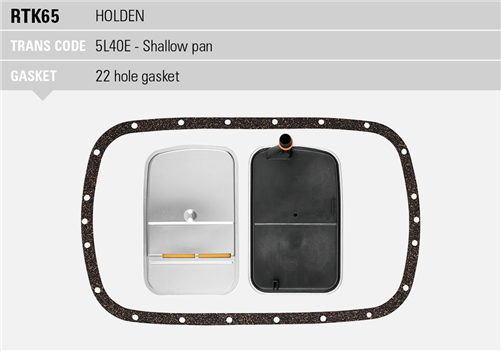 RYCO TRANS KIT - 5L40-E HOLDEN 06&gt; RTK65