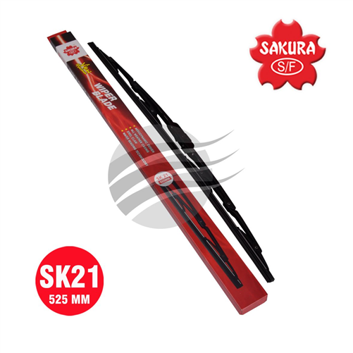 WIPER BLADE 530mm 21 INCH COMPLETE UNIVERSAL HOOK BLADE SK21