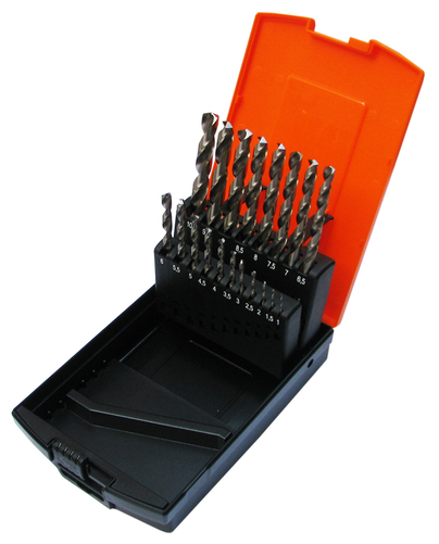 19pc Metric Drill Set