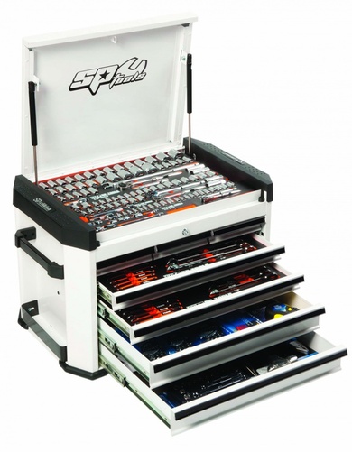 SP TOOLS 295PC ‘‘MOTORSPORT’’ SERIES CONCEPT TOOL KIT - WHITE