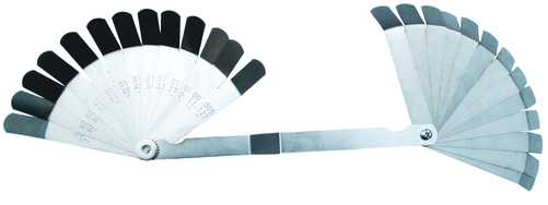 25 Pc Double Sided Offset Feeler Gauge