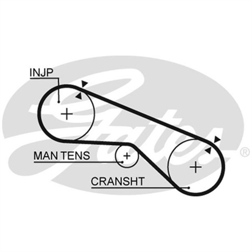 GATES TIMING BELT 69X19.05MM NEO T T958