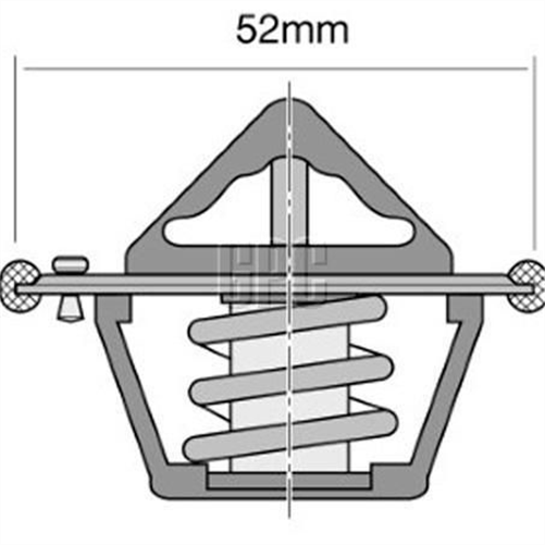 THERMOSTAT 92" TT333-198