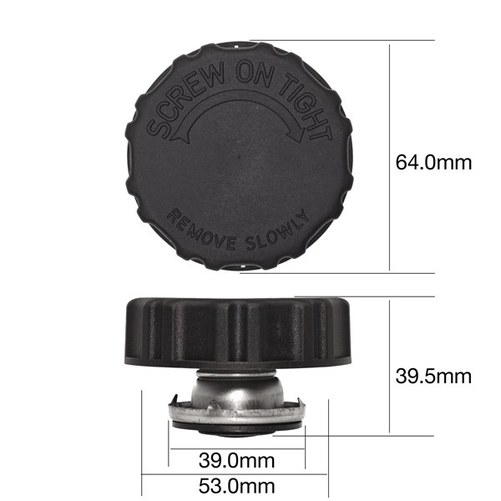 RECOVERY RADIATOR CAP