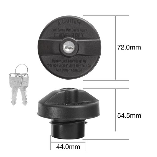 LOCKING FUEL CAP TL83ULP