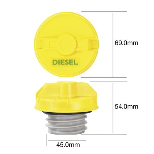 NON LOCKING FUEL CAP DIESEL TNL102D